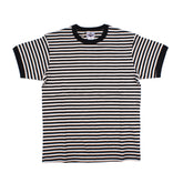 Round Neck Striped Men's Short-sleeved T-shirt